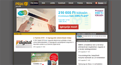 Desktop Screenshot of posta.prim.hu