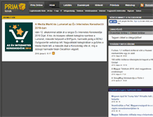 Tablet Screenshot of hirek.prim.hu